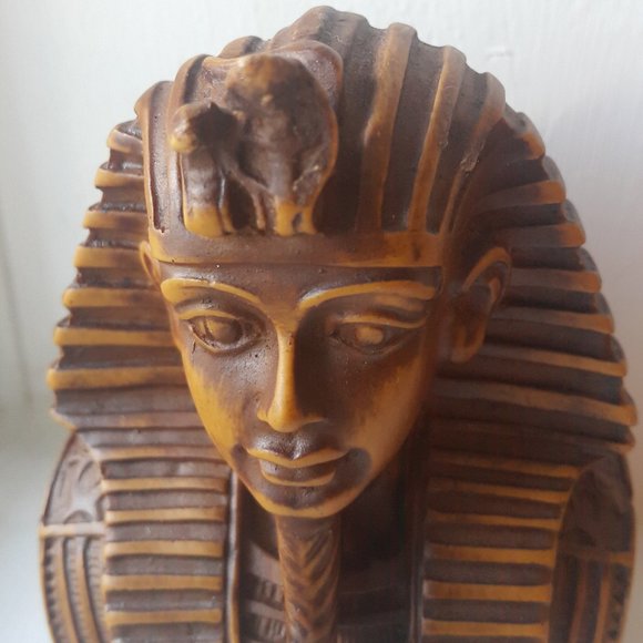 King Ramses II mini polyester statue (hand-carved/ made) - Picture 1 of 15